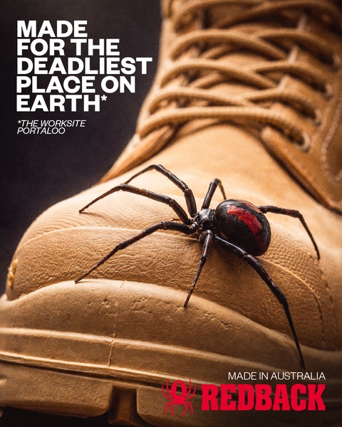 work boots, safety boots, steel toe boots, work shoes, construction boots, protective footwear, brand awareness, bestseller push, editorial, modern typography, bold, energetic, brown, black, red